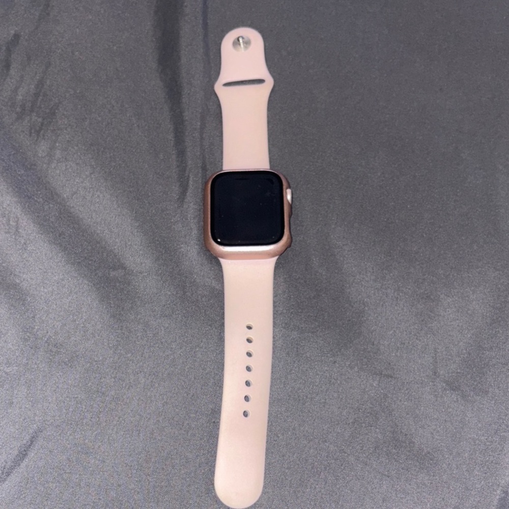 Smartwatch with pink Strap